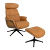 Duke Leather Occasional Chair Set