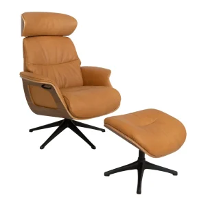 Duke Leather Occasional Chair Set