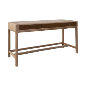 Memphis Oak Console in Mocha