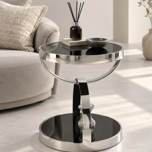 Orbit Chrome Side Table