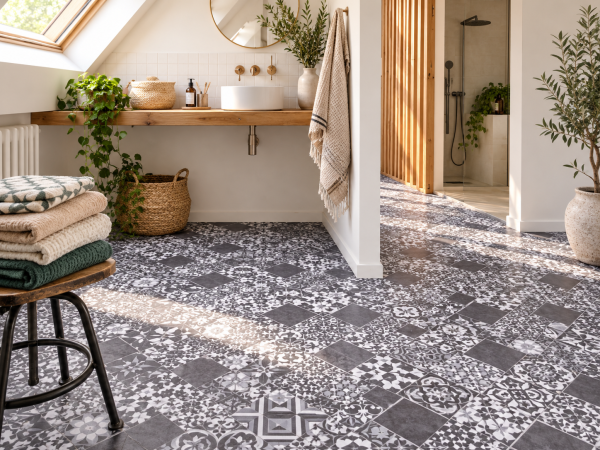 Manor Herringbone Laminate Flooring